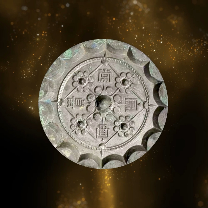 　　家常富贵铜镜