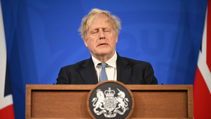 ▲英国政坛刮起一股“辞职潮”，短短两天内，超过五分之一的政府官员辞职