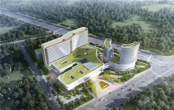 　　曲江新区医院效果图