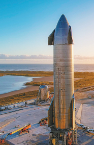 美国 SpaceX 公司为“星船”建造的发射场。（SpaceX公司网站）