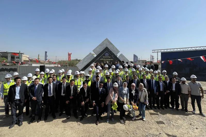 　　▲6月18日的奠基仪式图自中国电建官网