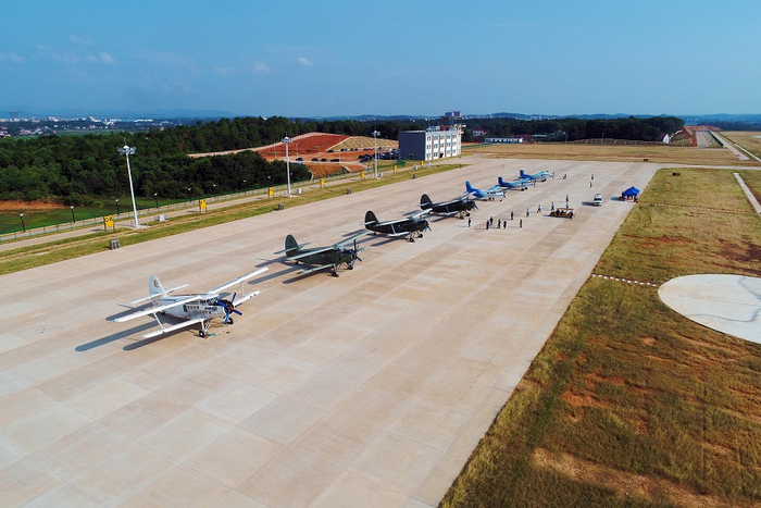 衡阳大浦通用机场主体工程完工 来源：湖南省人民政府门户网站