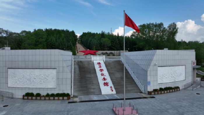 　　图为黑龙江省海林市的杨子荣馆