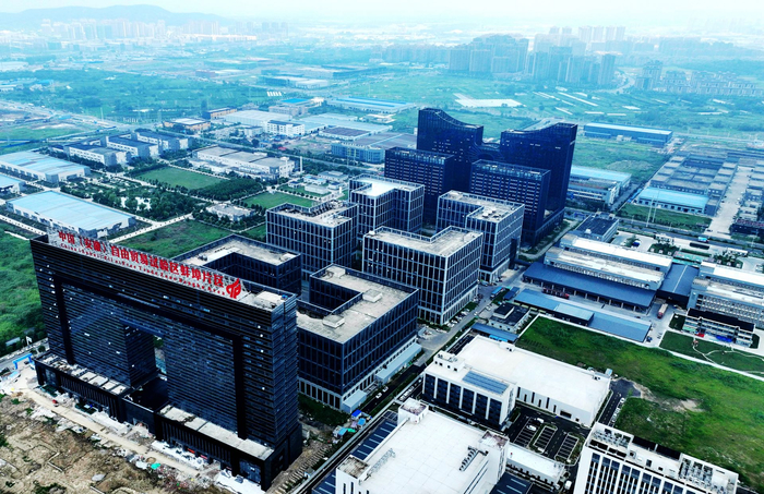 蚌埠创新馆位于山香路与中环路交口西北角