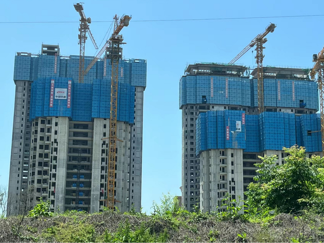 ↑武汉时代新城项目现场。图据每日经济新闻