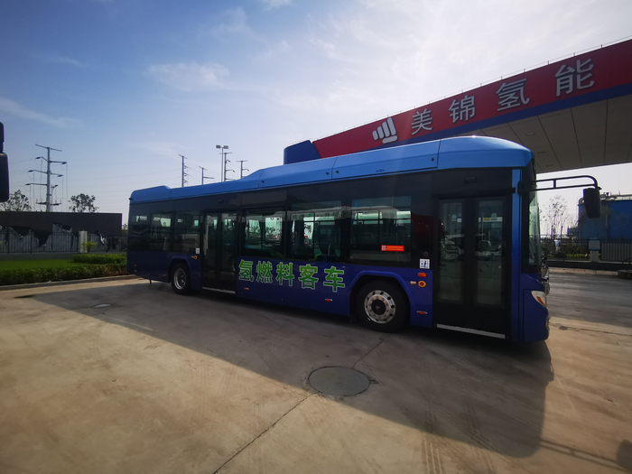 氢能客车/受访者供图