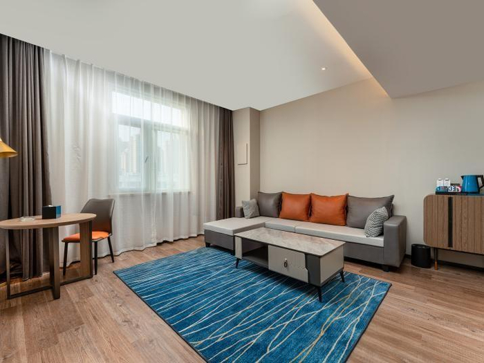 　　宜尚酒店烟台1861产业园红星美凯龙店客房