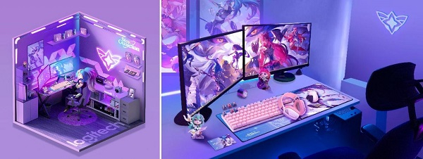 　　星之守护者“真爱”玩家粉 3立方米“电竞房”