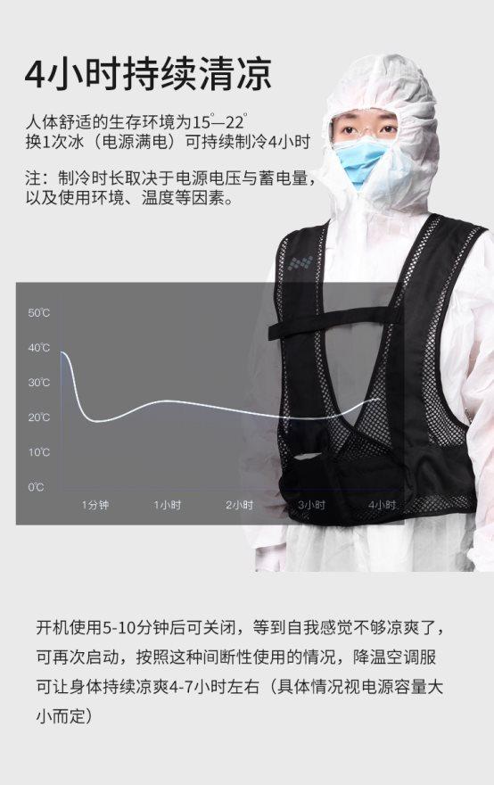 若依丽人大白水冷空调服来了防护服专用持续清凉4小时_手机新浪网