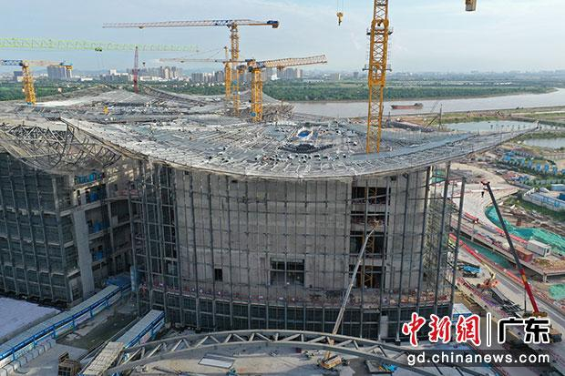 钢结构施工。施工方供图