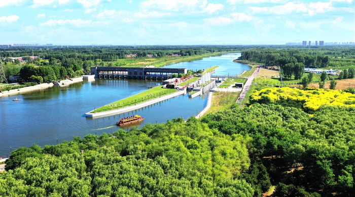 大运河京冀游船互联互通的目标已如期完成，大运河文化旅游景区力争今年达到5A级验收标准。记者 常鸣/摄