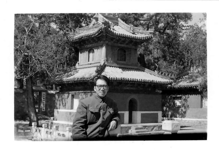 张佐双到北京植物园工作后拍摄的第一张照片