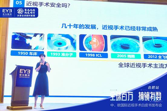 爱尔眼科医院集团安徽省区屈光学组委员、合肥爱尔眼科医院屈光诊疗科副主任陈诚解读《近视手术发展史》
