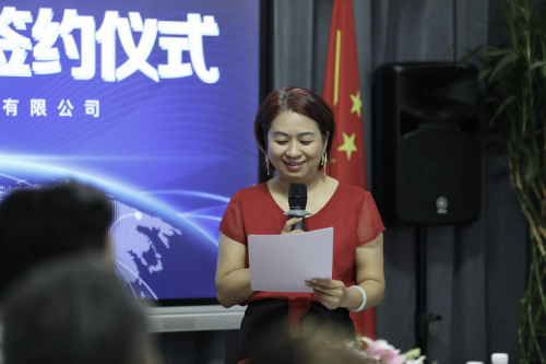 　　郁林科技天使投资人高彧发言致辞