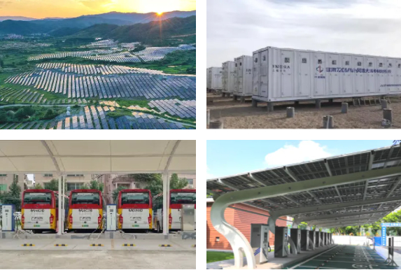 　　易事特光储充及一体化部分案例