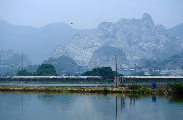 乐家庄的农舍位于山清水秀的佛山三水区（张雷 摄）