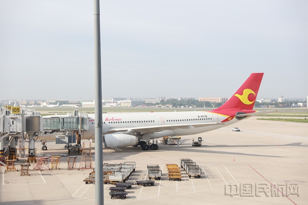 执行本次航班任务的A330客机