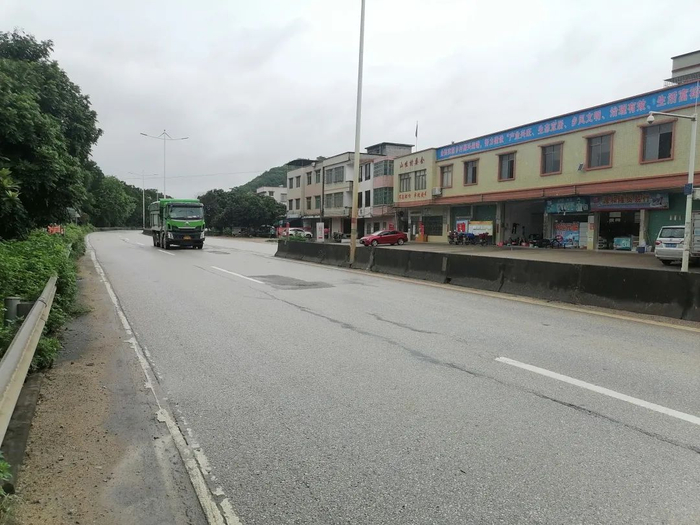 △国道321线（肇庆段）德庆县新圩镇山咀村 受访者供图