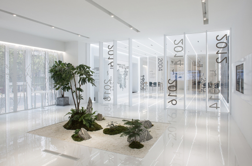 　　慧科技杭州展厅