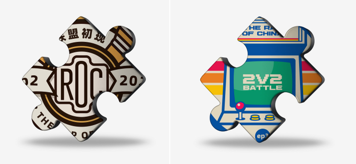 　　观众对收集到的碎片进行合成即可获得数字徽章