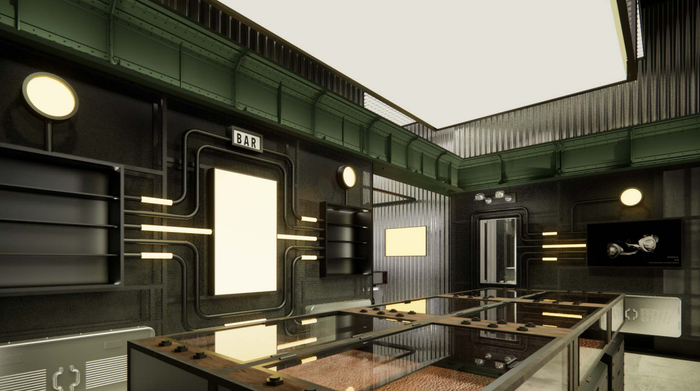 　　ROCK&RIDE概念店铺效果图