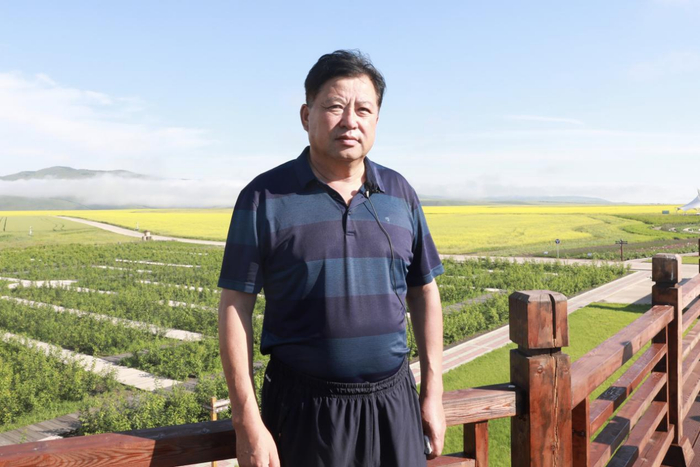 蔡建胜 央视网记者 彭俊 摄