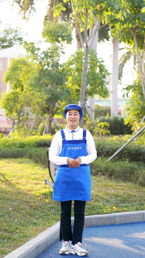 　　图为被采访人张盼盼