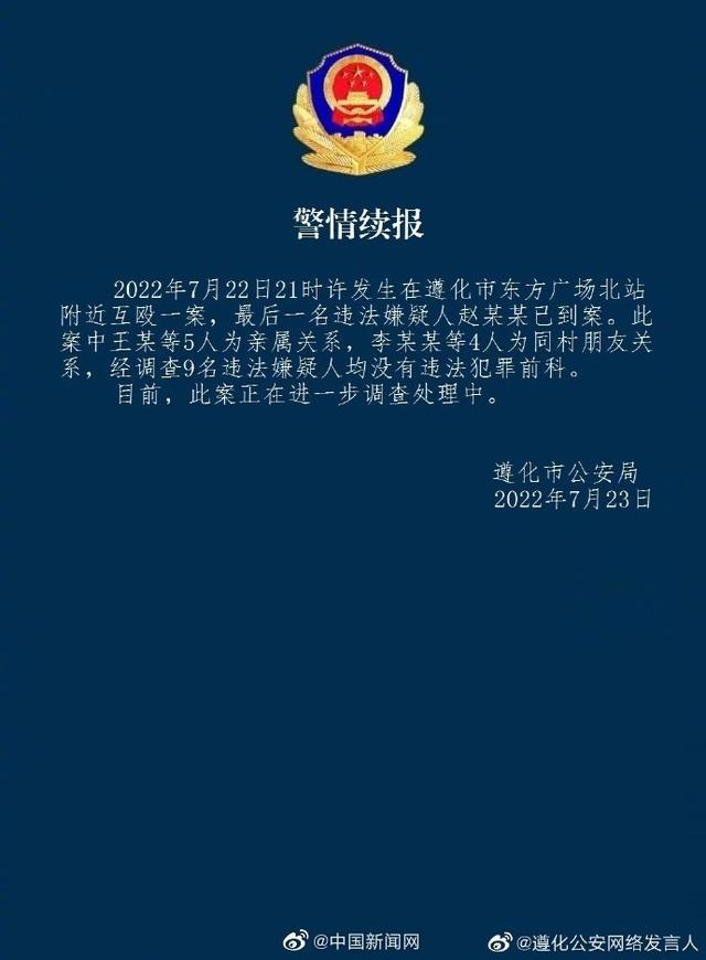 来源：@遵化公安网络发言人