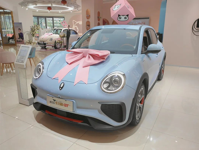 ▲ 欧拉“好猫GT” 摄 / 邓雨洁