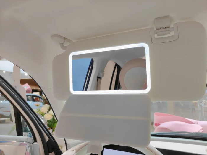 ▲ 欧拉汽车内饰 摄 / 邓雨洁