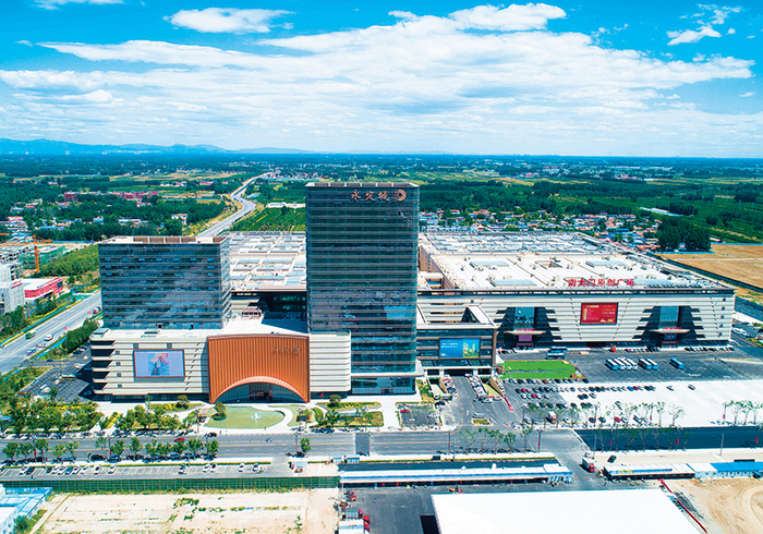 京津冀固安国际商贸城（2022 年 6 月 6 日摄） 门丛硕摄