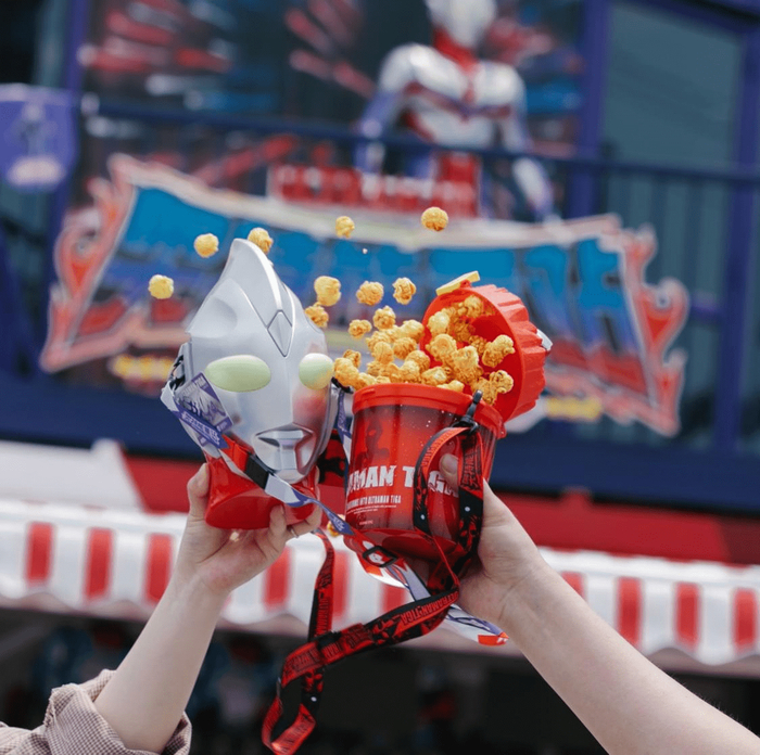 　　爆款产品-奥特迪迦爆米花桶