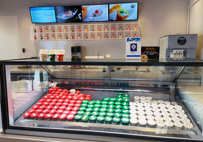 茅台冰淇淋旗舰店 图片来源：每日经济新闻 资料图