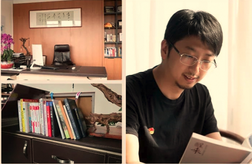 　　热爱阅读的陈希柱