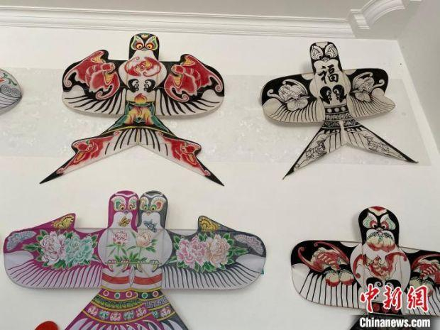 第什里风筝以沙燕风筝最为经典。　李玉素 摄