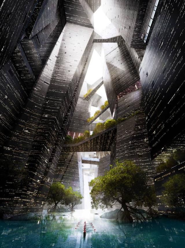 ↑“镜线”概念图