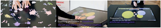 　　奇华顿公司的“Carto” 调香机器人实现香气的视觉化