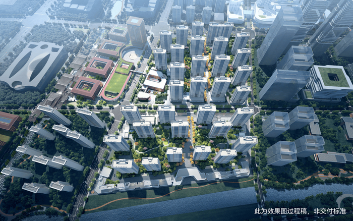 龙湖交控西站·杭与城效果图