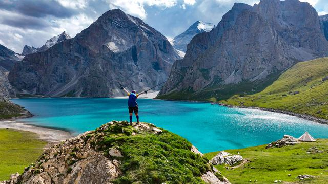 ▲天堂湖风光。 受访者供图