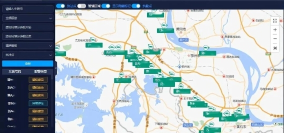 　　图:货运车辆安全管理云平台智能布控