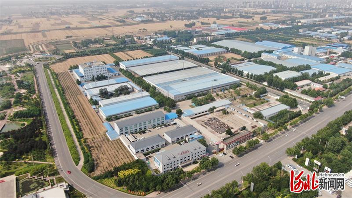 邢台市任泽区经济开发区一景（无人机照片）。 通讯员陈丹摄