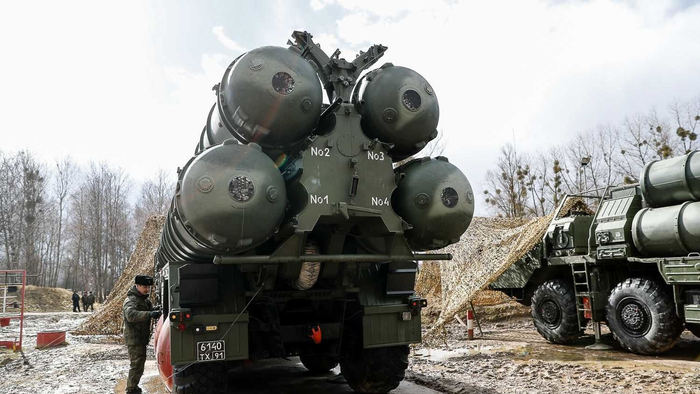 俄军S-400 资料图丨卫星社