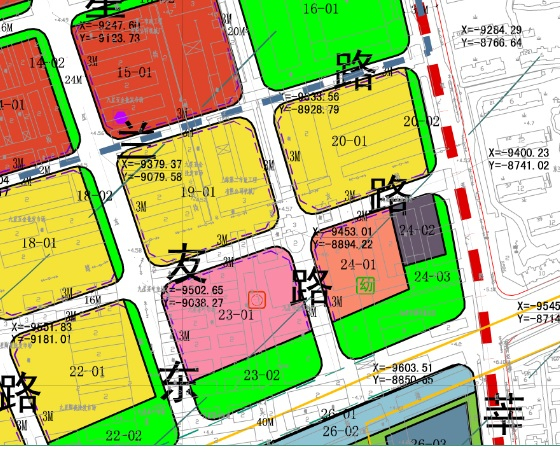 图1 闵行区七宝镇古美北社区S110501单元19-01、20-01地块