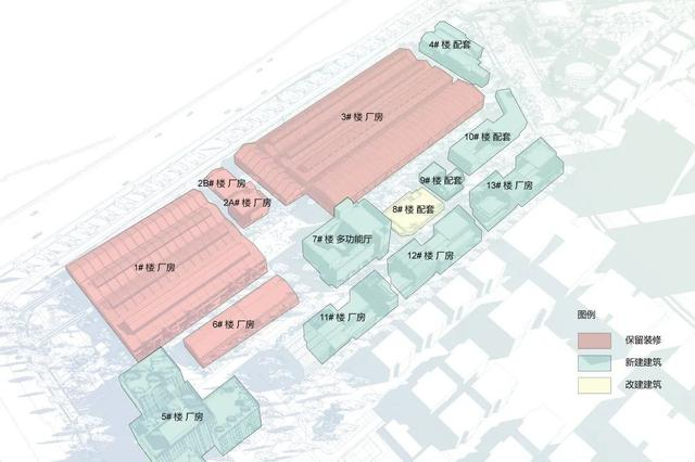 园区建筑布局总平面图