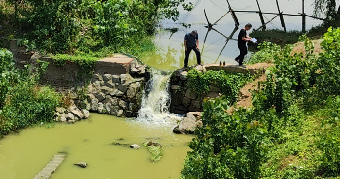 润河镇润河集涵污水直排淮河干流