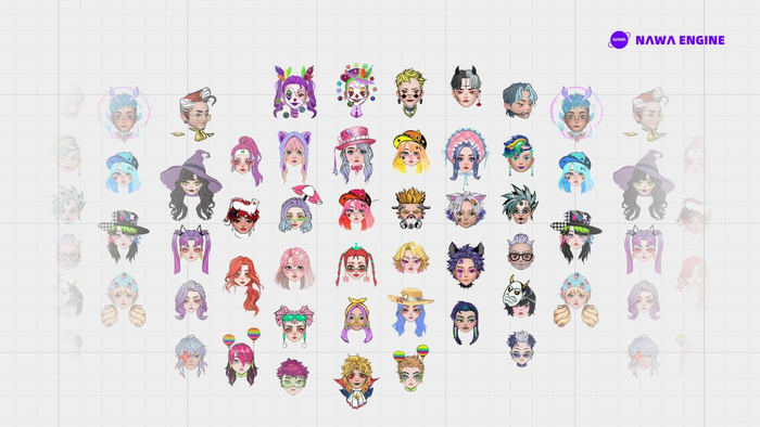 　　Soul上丰富多元的3D Avatar头套