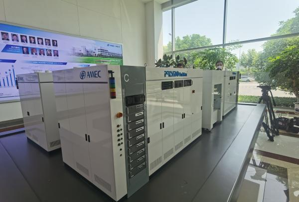 中微半导体的设备。