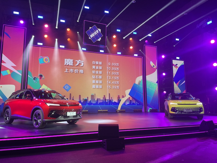 北京汽车魔方 图片来源：时代财经摄