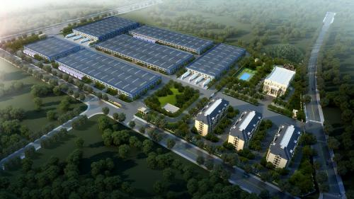 　　（江山欧派莲华山厂区效果图）