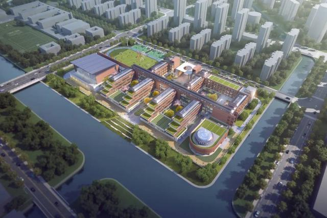 上海世外教育附属嘉定云翔小学效果图